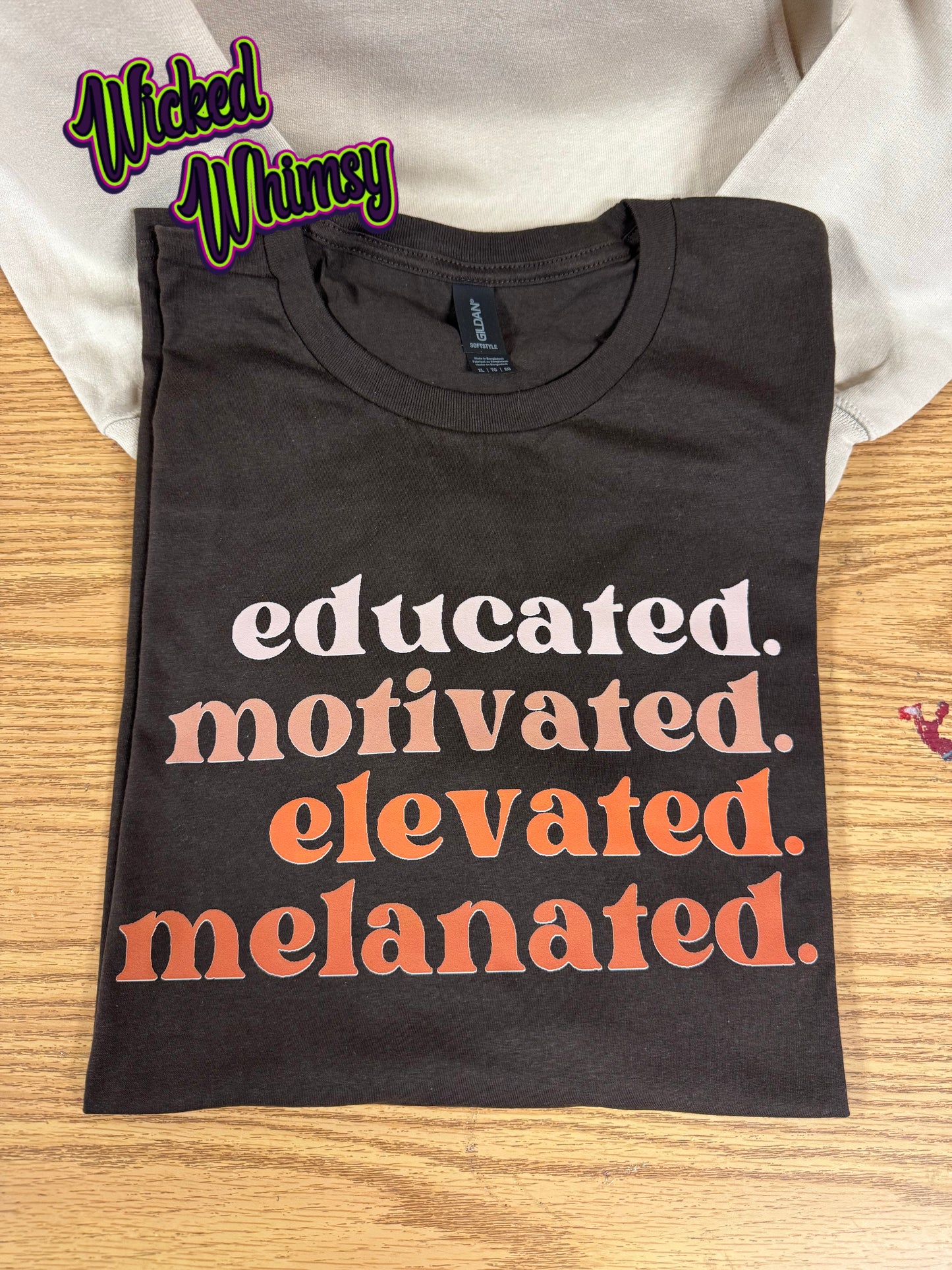 Educated, Motivated, Elevated, Melanated