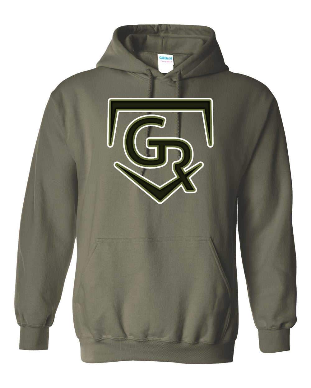Renegade Green (white logo outline)