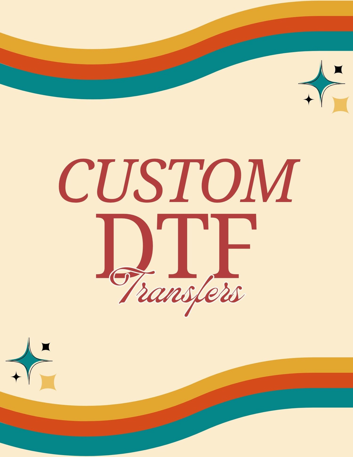 Custom DTF Transfers/Gang sheets