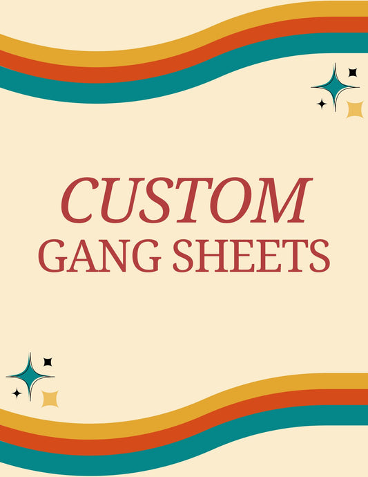 Custom DTF Gang Sheet
