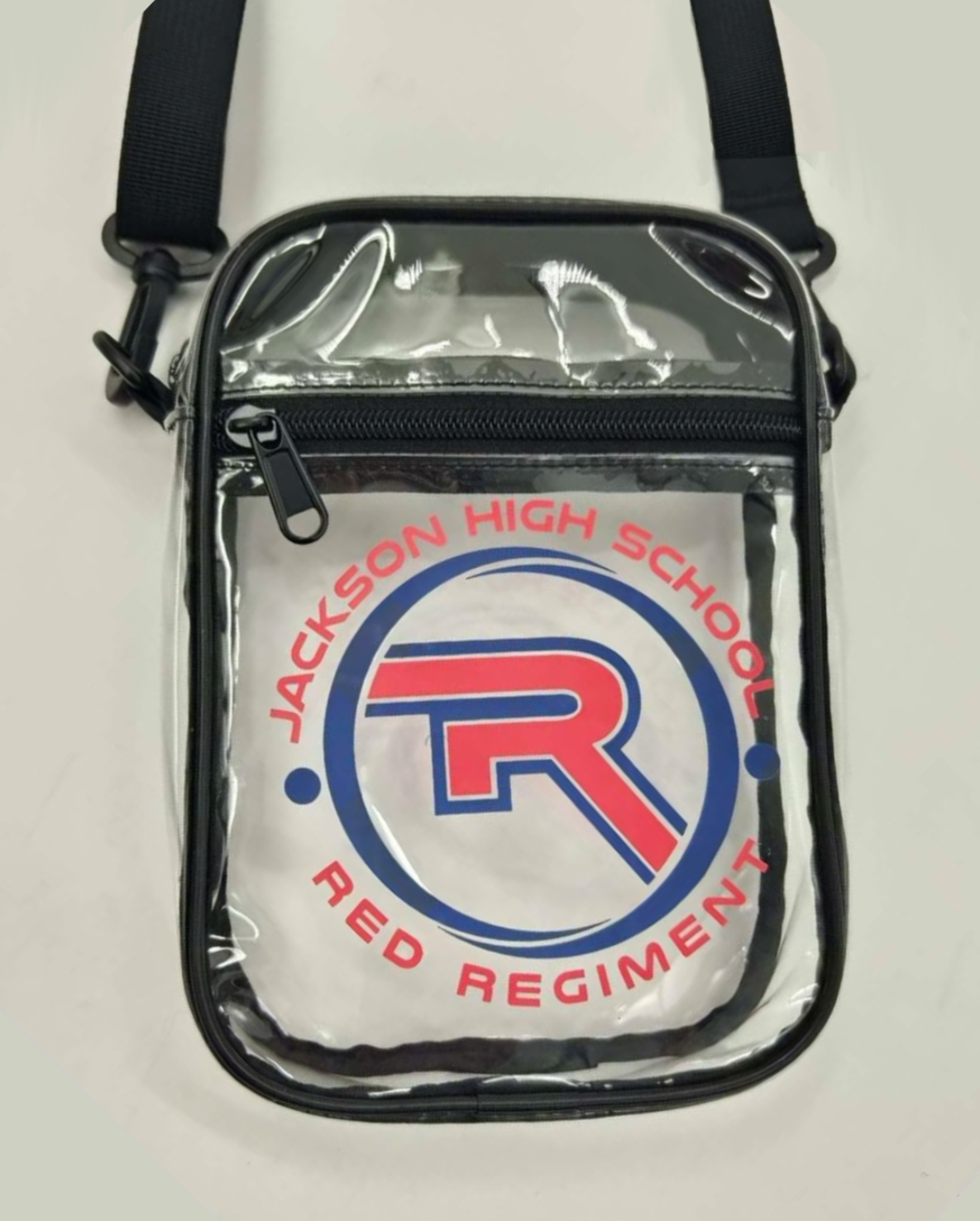 Red Regiment - Clear Cross Body Bag