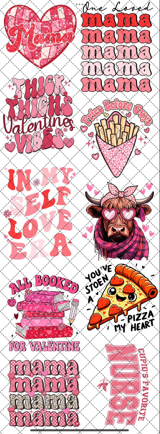 Valentines Day 60” Gang Sheet - General